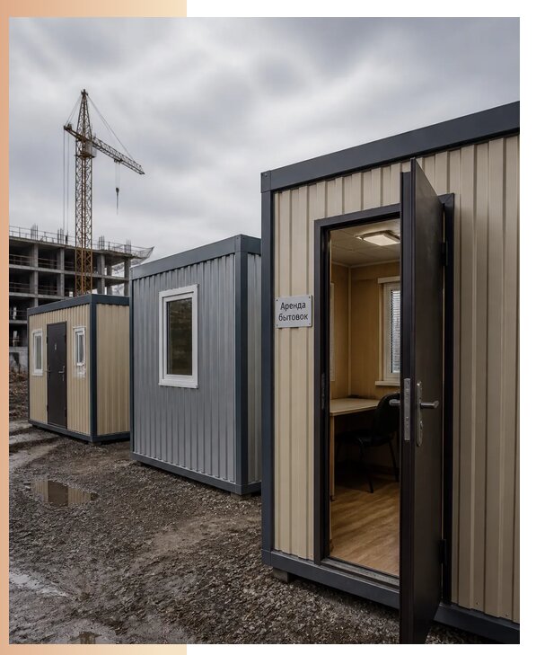 Аренда бытовок в Карпинске с доставкой установкой и вывозом